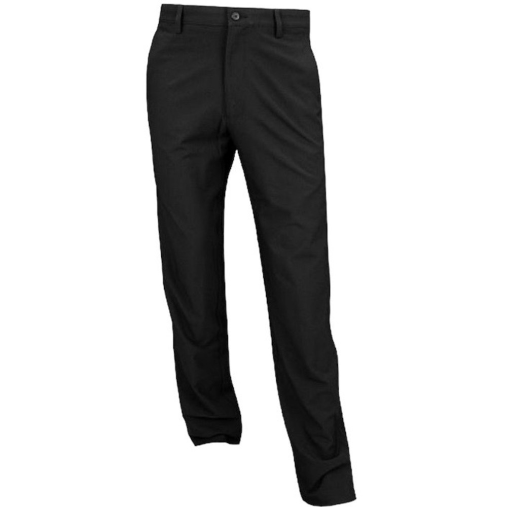 Footjoy Performance Golf Pants Black Straight Leg FJ Embroider Logo Sz 36X32